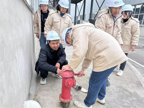 從心科技舉辦2023年第四季度消防演練